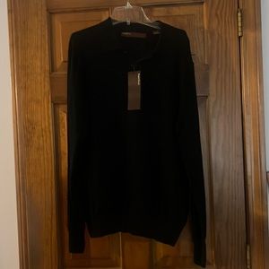 Mens Perry Ellis long sleeve Polo